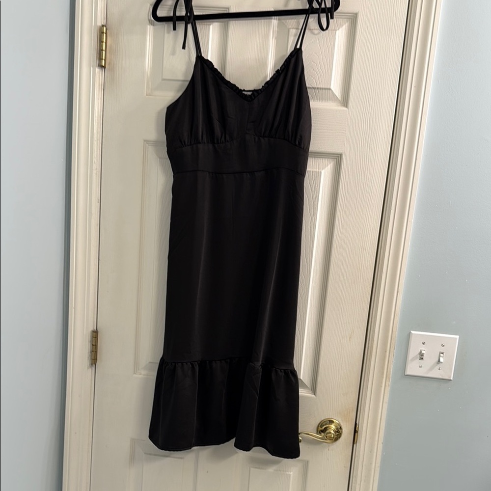 Nine West Elegant Black Sleeveless Dress | Size XL